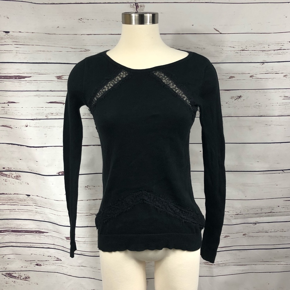 VS Black Lace‎ Long Sleeve